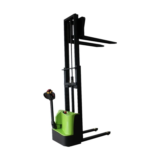 1.5 t Electric Pallet Stacker Electric Pallet Truck Driving Type  Full-electric Pallet Stacker
