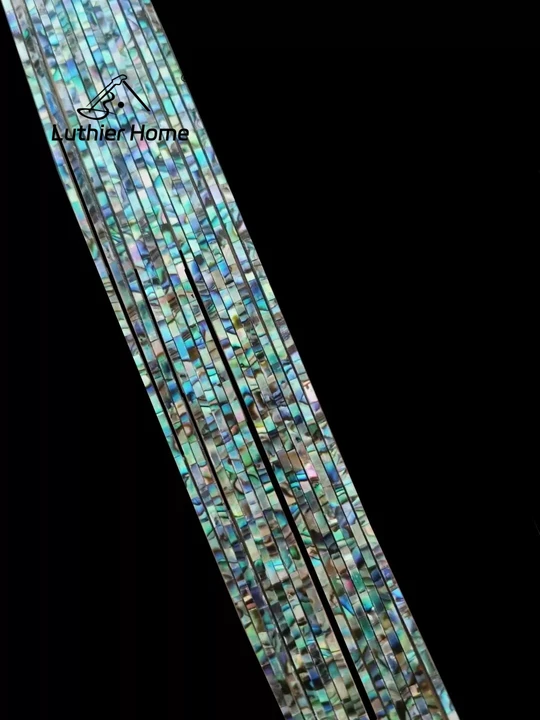 6*Strings AAA grade Green Abalone Flexible Inlay Purfling  / Flexiable