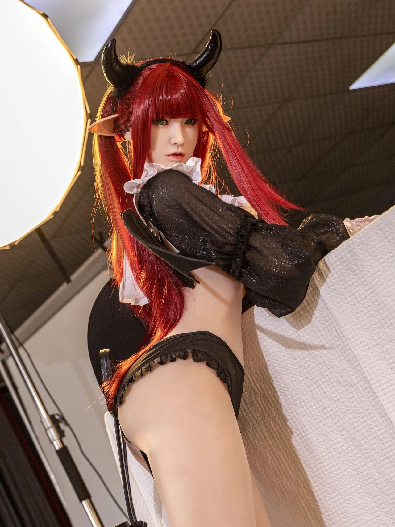 Kitagawa Marin   Red-haired Anime Sex Doll with Silicone Head