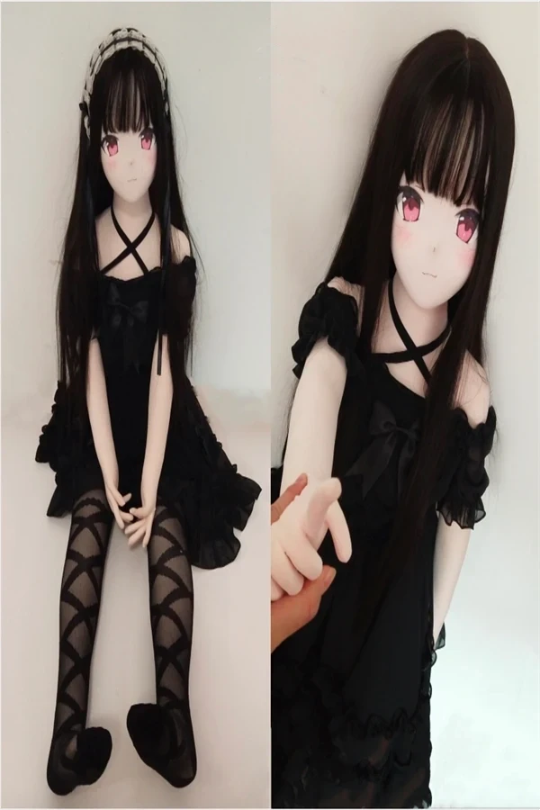 Lotalis   Black Long Hair Lolita Cute Plush Sex Doll