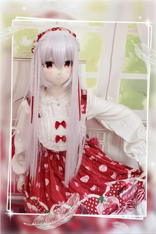 Yukikei   Silver Hair Cute Anime Plush Sex Doll