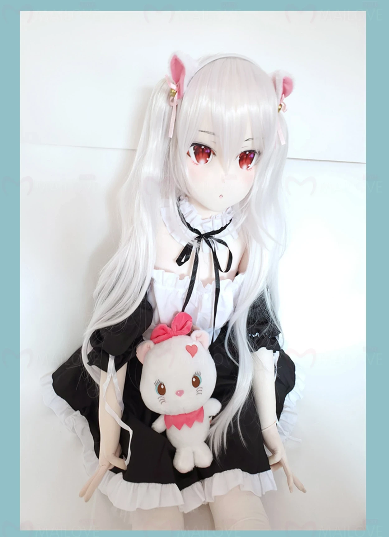 Samantha   Silver Hair Cute Anime Plush Sex Doll