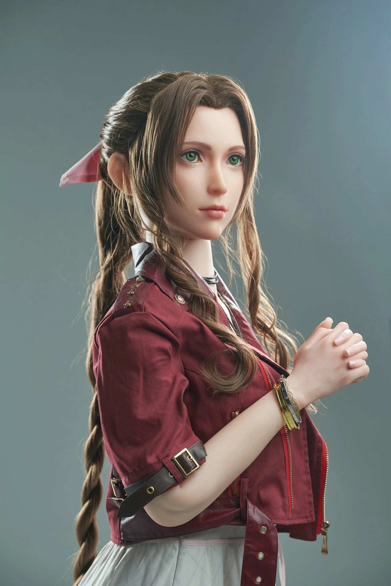 Aerith   Realistic Anime Sex Doll with Silicone Head