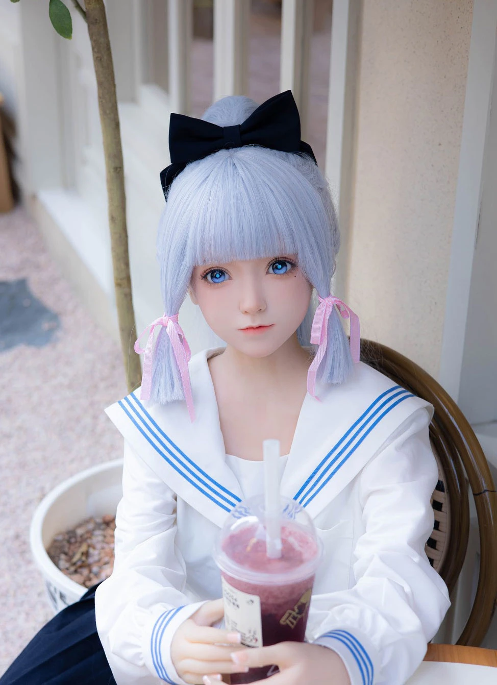 Kamisato Ayaka -Genshin Impact Celebrity Small Breast Anime Sex Doll