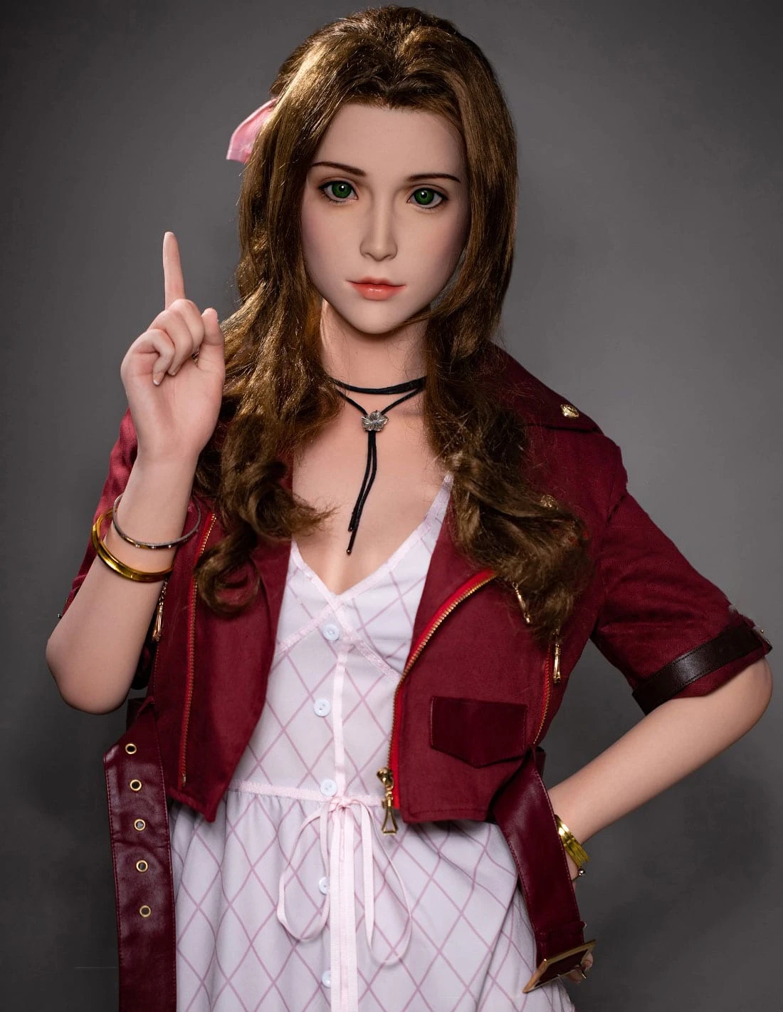 Aerith Gainsborough   Final Fantasy Celebrity Big Breast Anime Sex Doll