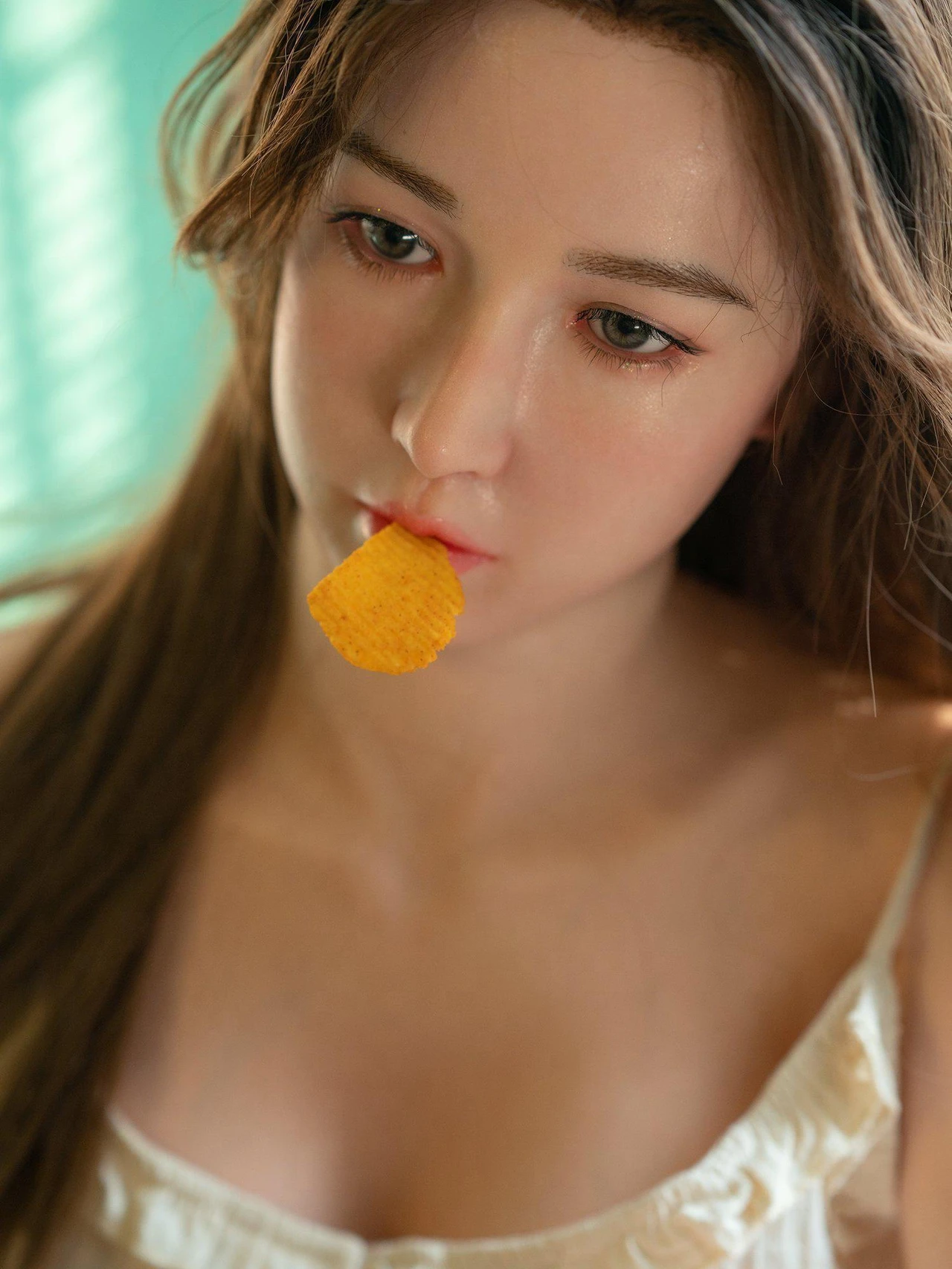 San   Full Size Serene Sex Doll with Silicone Head