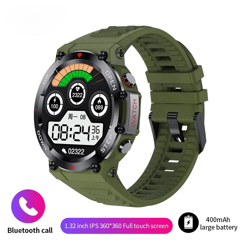 K52 Outdoor Sport Smart Watch(Green)