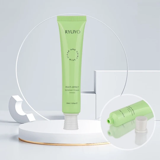 K220106-D22mm Flat Head Plastic Tube with Screw Cap