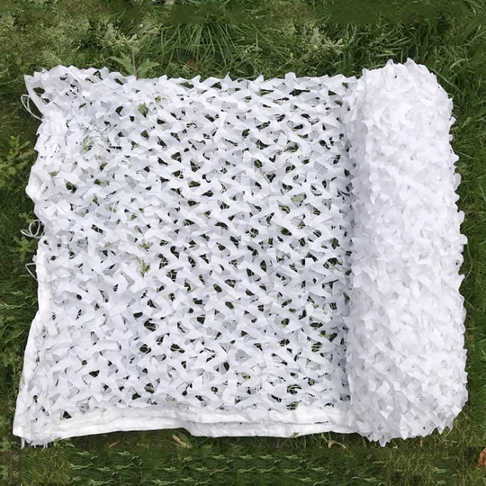 White Camouflage Net Sun Shelter Camo Netting