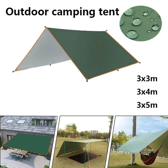 3x5m Awning Waterproof Tarp Tent Shade 