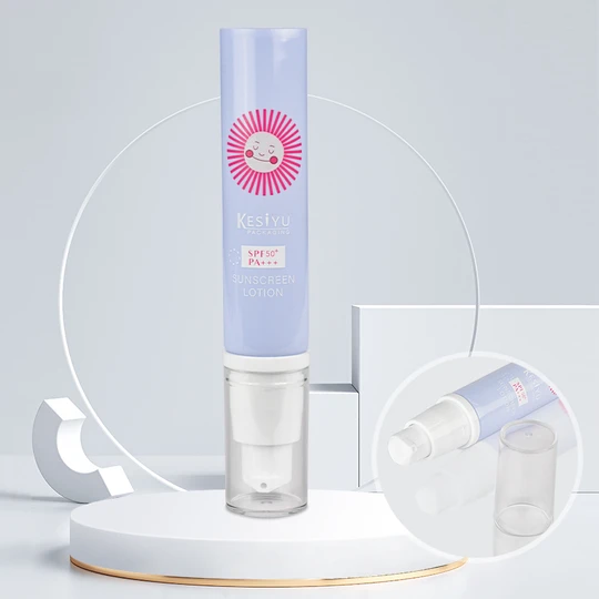 K250402-D25mm flat head tube with Screw-on Pump