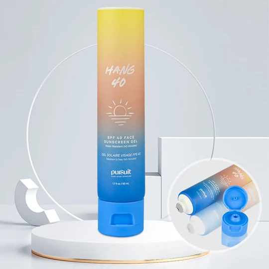 K300101-D30mm Flat Head Tube with Flip top Screw On Cap