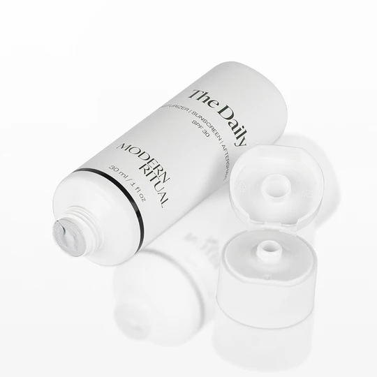 K300103-D30mm Flat Head Tube with Flip top Screw On Cap