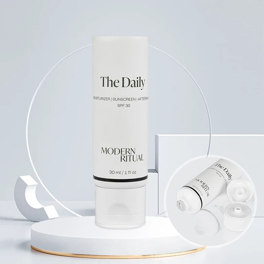 K300103-D30mm Flat Head Tube with Flip top Screw On Cap