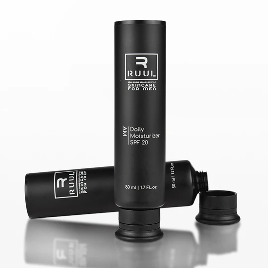 K300104-D25mm Flat Head Tube with Flip top Screw On Cap