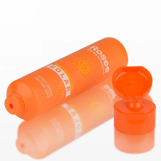 K300107-D30mm Flat Head Tube with Flip top Screw On Cap