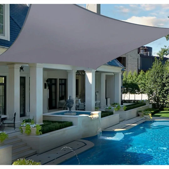 420D Waterproof Polyester Sun Shade Sail