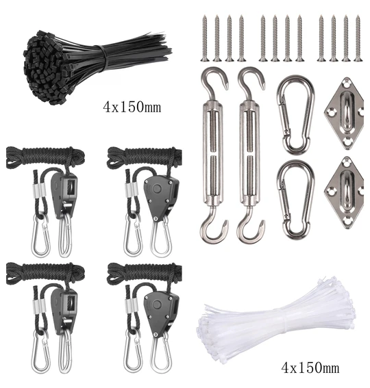 accessories or 4pcs Rope or 100pcs Nylon Tie