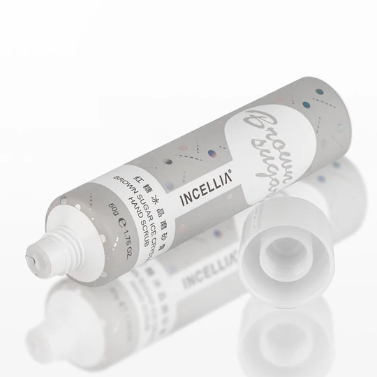 K300208-D30mm Flat Head Plastic Tube with Screw Cap