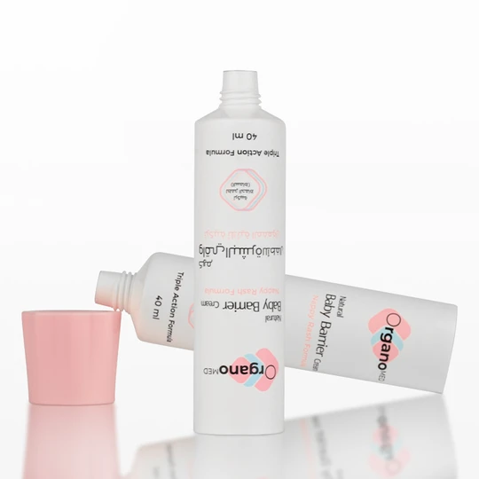 K300209-D30mm Flat Head Plastic Tube with Screw Cap