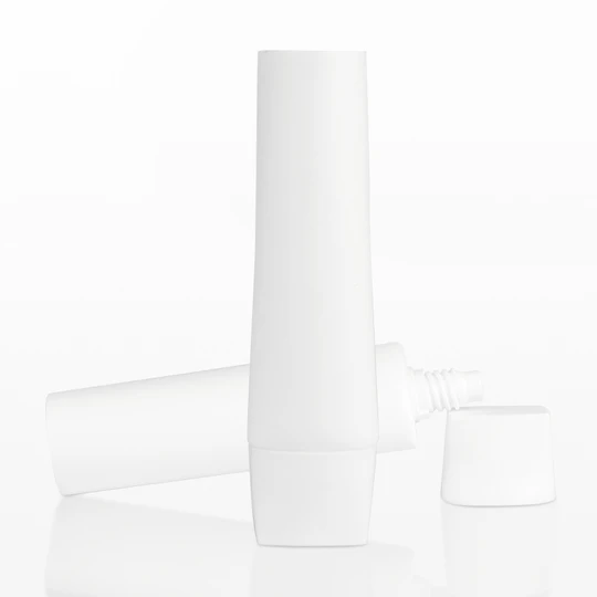 K300601-D30mm Oval Head Plastic Tube with Screw-on Cap