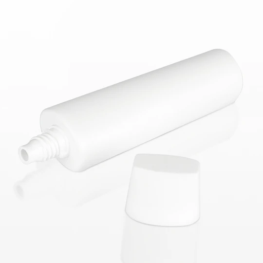 K300601-D30mm Oval Head Plastic Tube with Screw-on Cap
