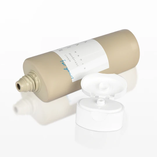 K300801-D30mm Oval Head Plastic Tube with Screw-on Cap