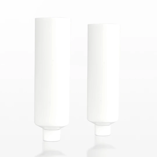 K350402-D35mm Flat Head Plastic Tube with Screw Cap