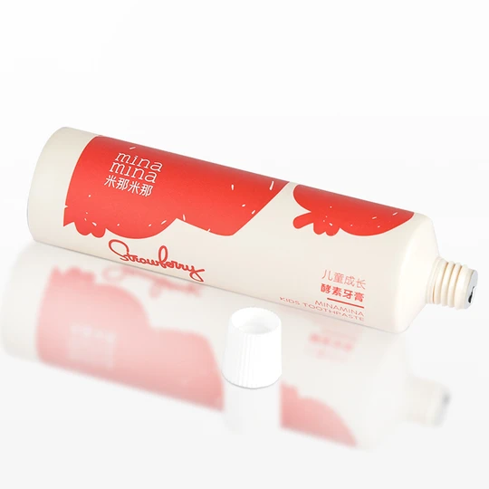 K350303-D35mm Flat Head Plastic Tube with Screw Cap