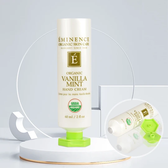 K350105-D35mm Flat Head Plastic Tube with Octagonal Screw On Cap