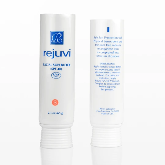 K350204-D35mm Flat Head Plastic Tube with Screw On Cap