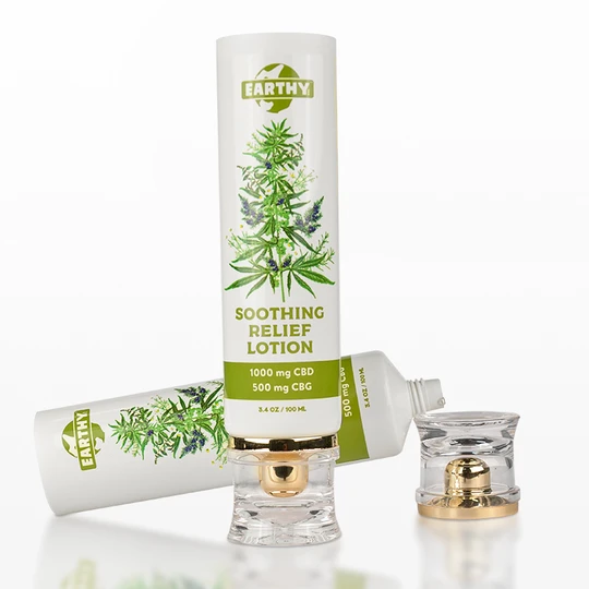 K400207-D40mm Flat Head Plastic Tube with Screw On Cap