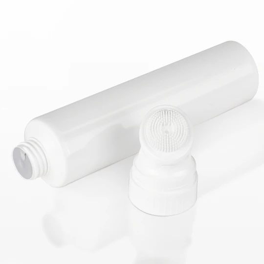 K400306-D40mm Brush Massage Head Tube with snap cap