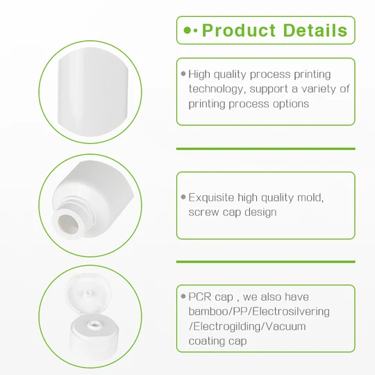 K400401-D40mm Flat Head Tube with Flip-top Cap