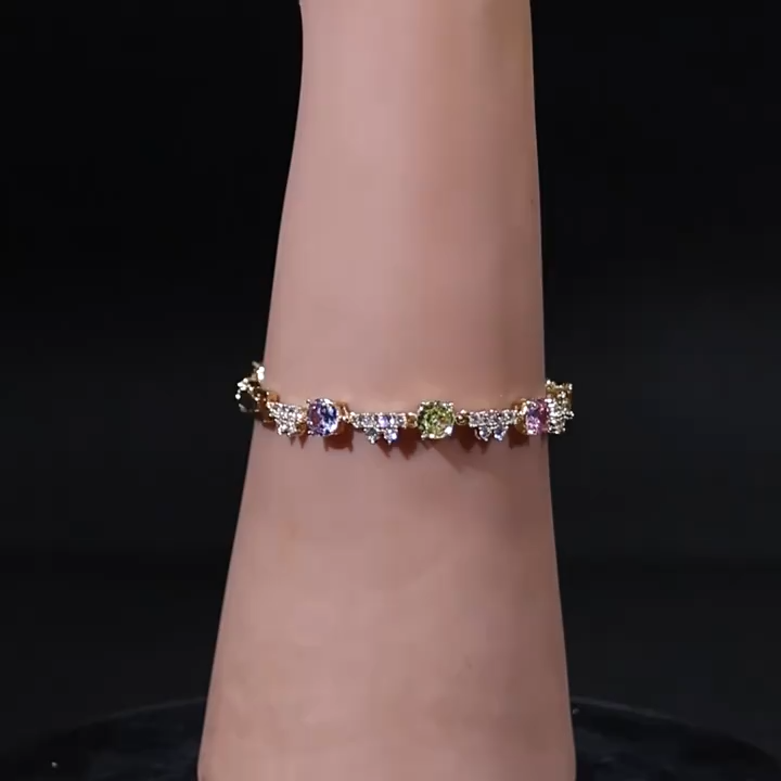 Modern Minimalist CZ Bracelet Collection | Sparkling, Versatile Jewelry for Women