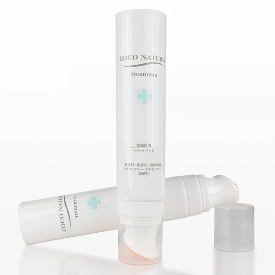 K500112-D50mm Brush Massage Head Tube with snap cap