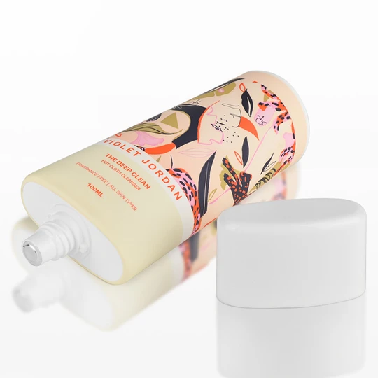 K500601-D50mm Oval Head Tube with Dual-wall Screw-on Cap