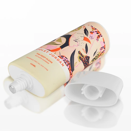 K500601-D50mm Oval Head Tube with Dual-wall Screw-on Cap