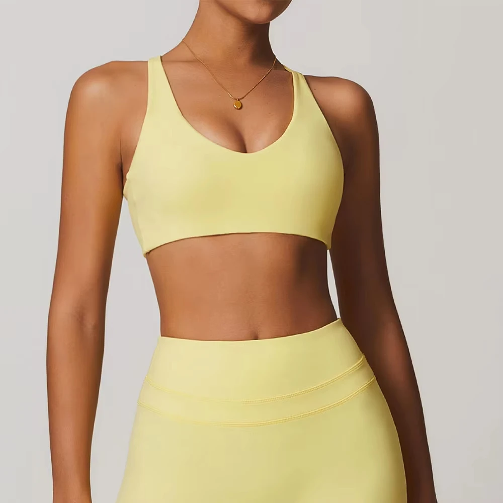 Women Fitness Bra Yoga Gym Push Up Workout Bra