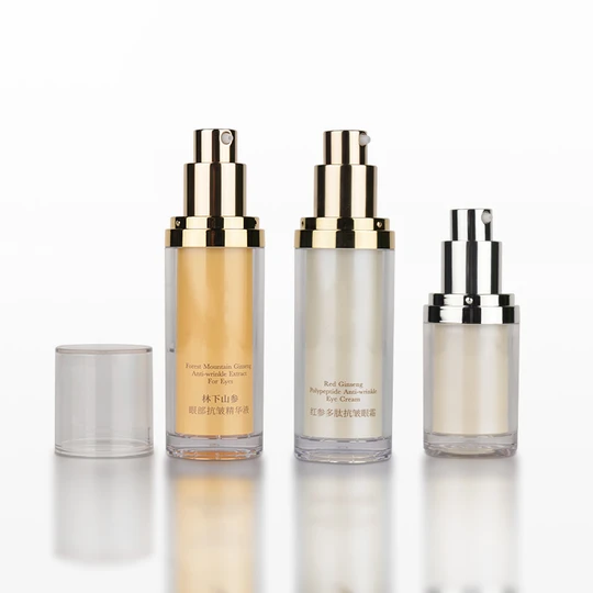 3003-Airless Lotion Pump Bottles 15ml 30ml