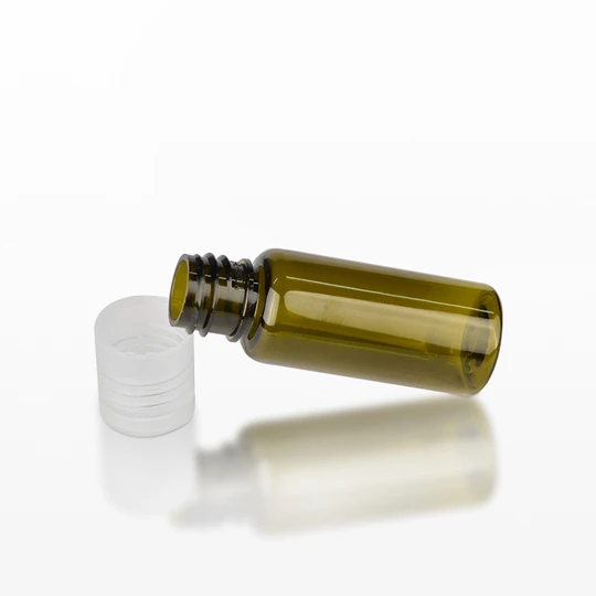 PET Bottle with flip top cap