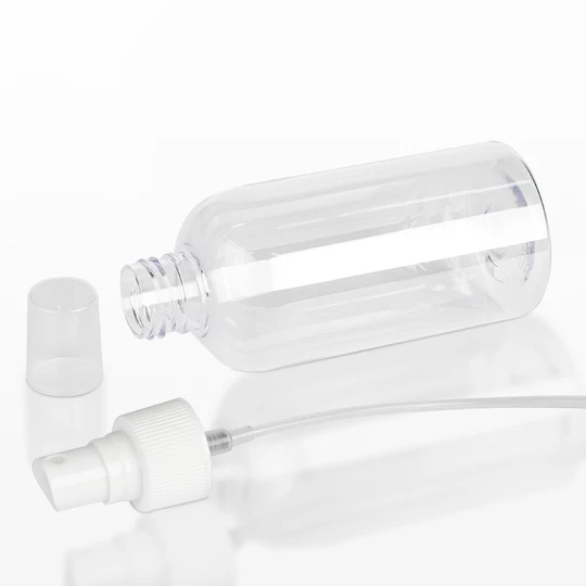 Transparent Round Spray Bottle
