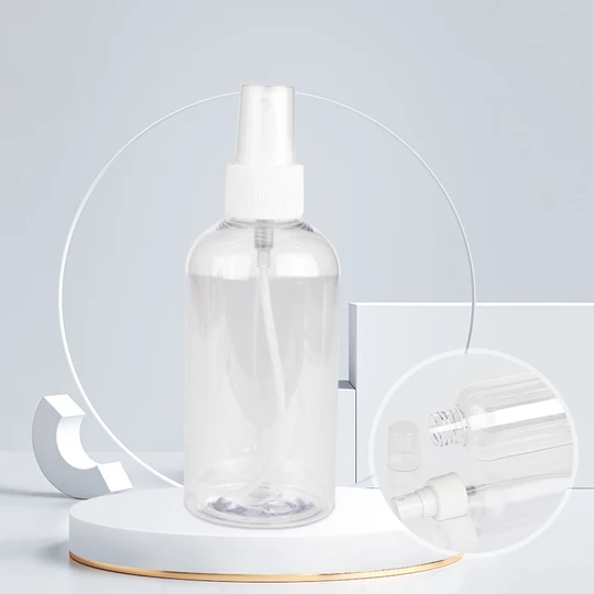 Transparent Round Spray Bottle