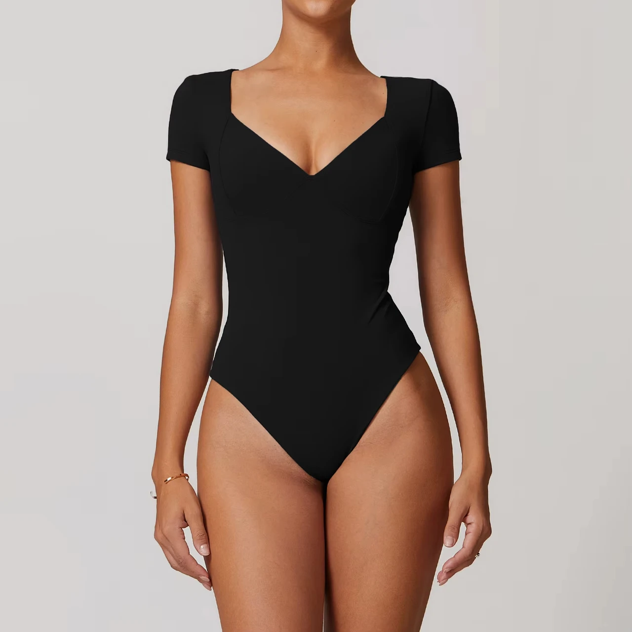 Workout Jumpsuit Triangle Sports Overalls Women Gym Clothing Running Fitness Suit 