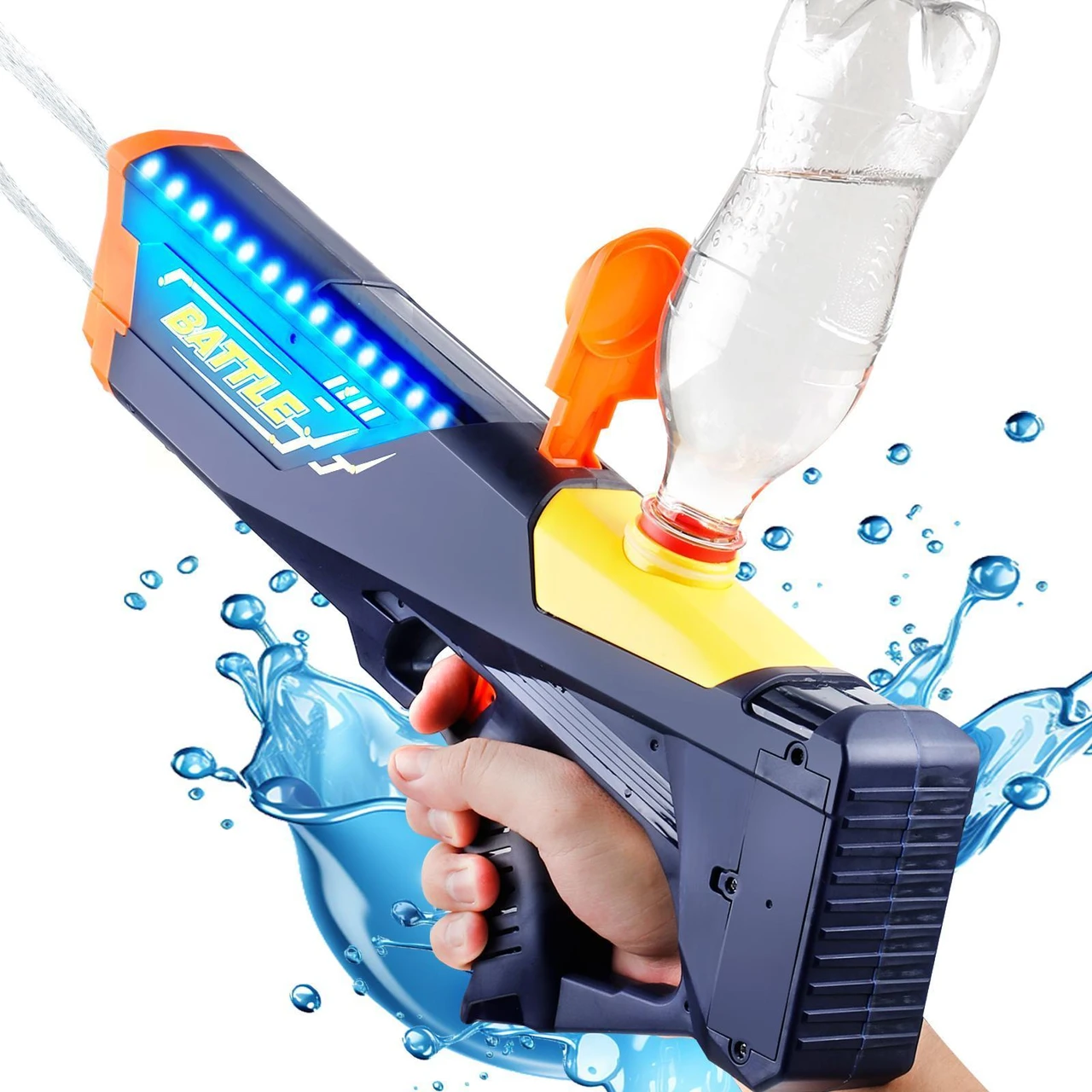 Automatic Water Blaster Toy – Electric Rechargeable Soaker Blaster for Kids & Adults, Ideal for Pool Battles and Summer Water Play