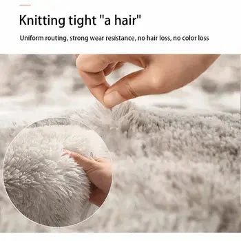 Nordic Style Shaggy Fluffy Carpet for Home Dining Room Use in Living Room Sofa Rugs for Bedroom Balcony Cloakroom