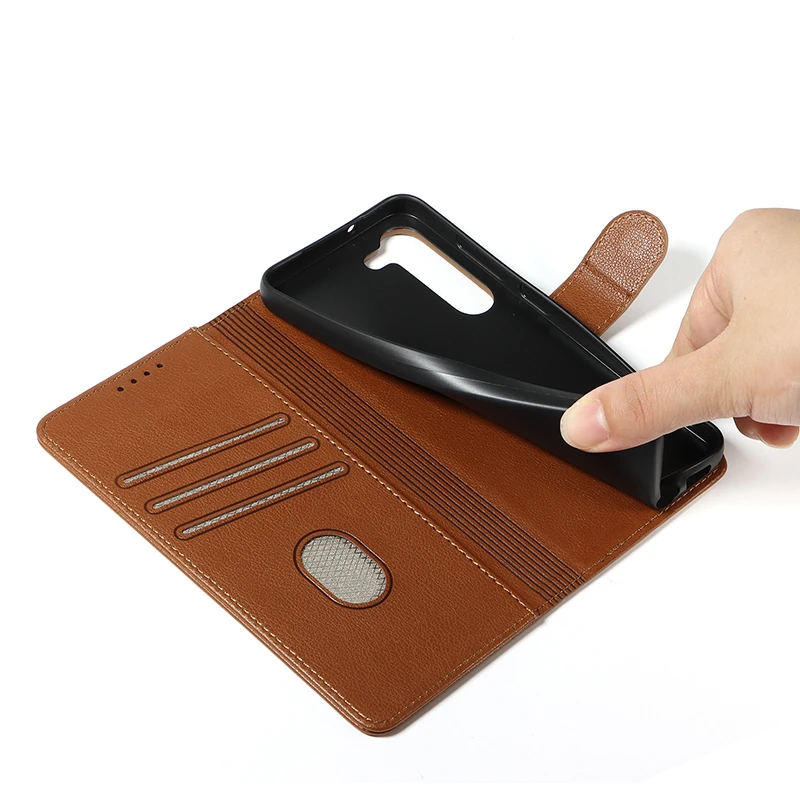 For Samsung Galaxy S Series Flip Leather Case Magnetic RFID Blocking