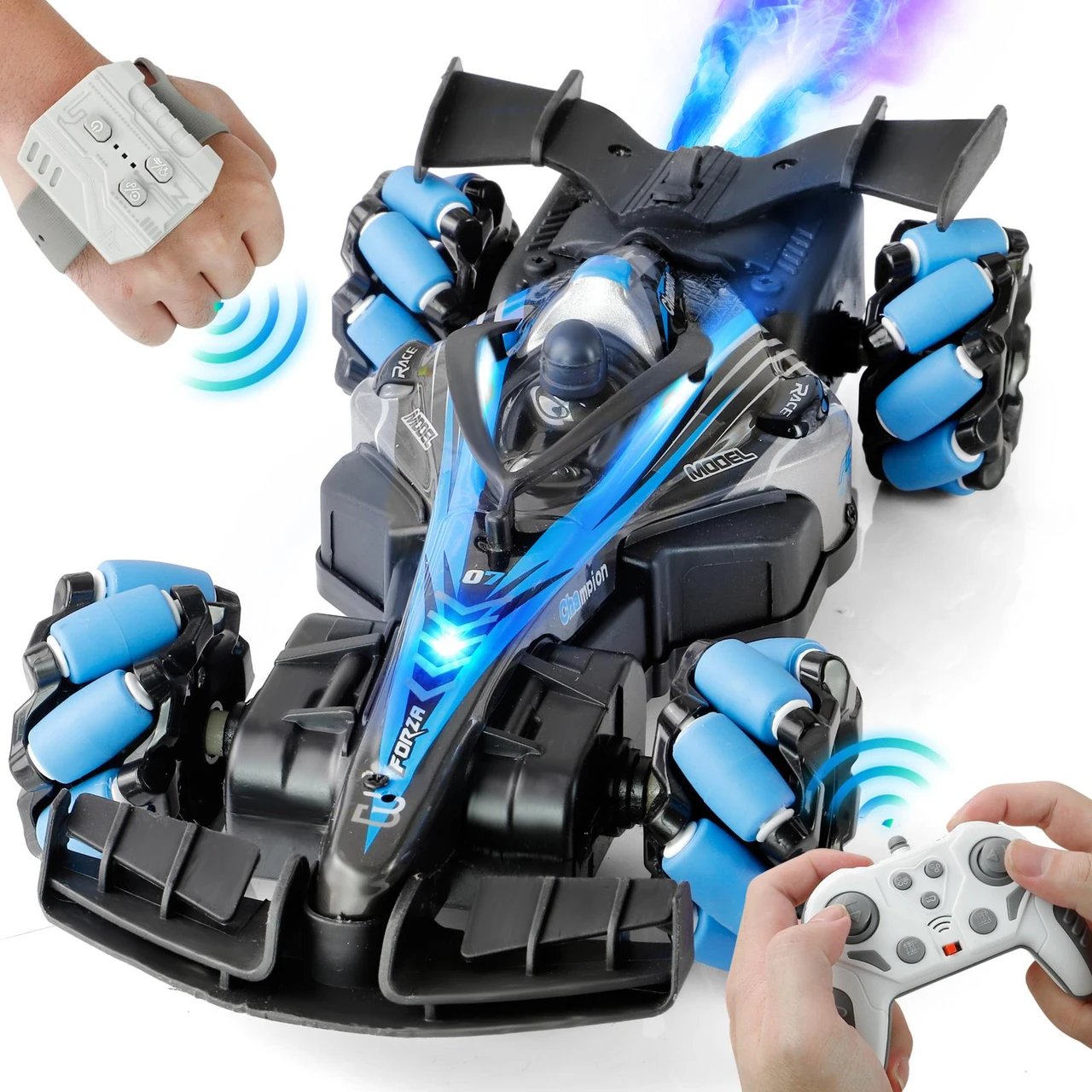 360° Remote Control Stunt Car – Rechargeable RC Drift Car, Double-Sided Driving, All-Terrain, High-Speed Climbing Vehicle with LED Lights for Kids & Adults