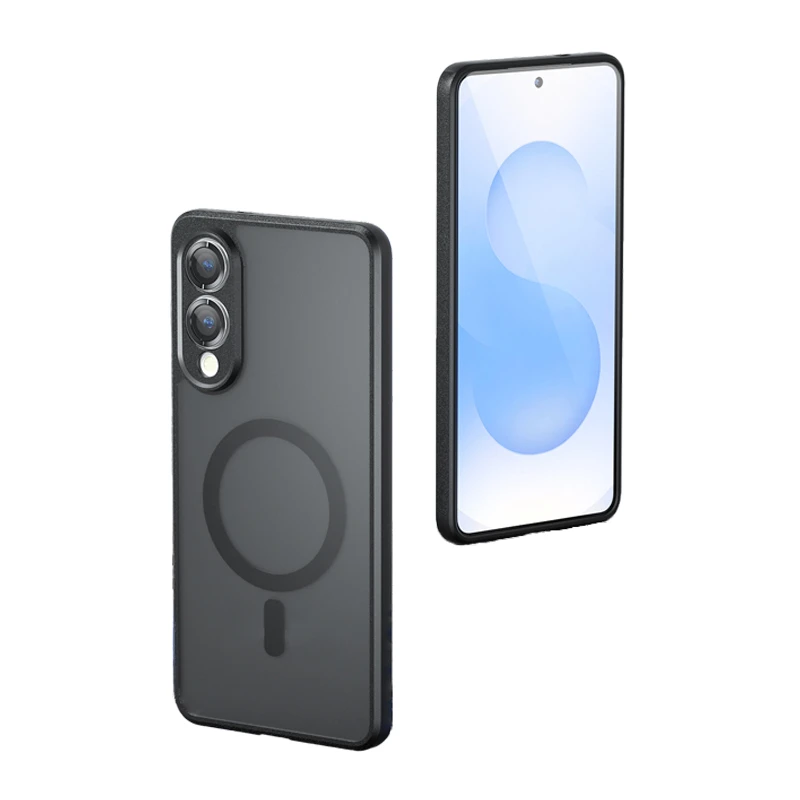 For Samsung Galaxy S Series Magnetic Matte Case with Airbag Corners