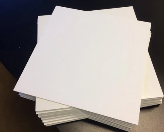 White waterproof PVC foam board